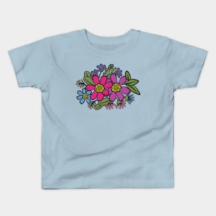 Cottage Flowers Kids T-Shirt